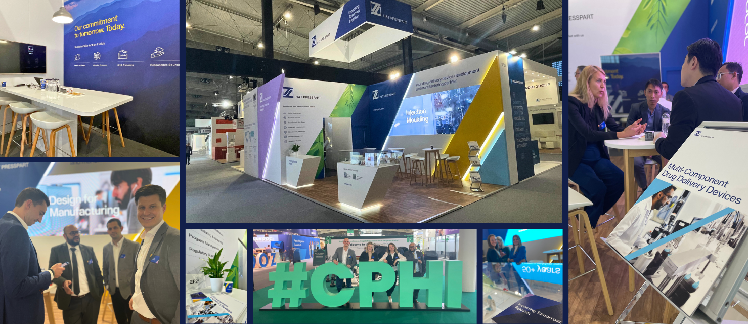 H&T Presspart Presents New Branding At CPhI Worldwide 2023 - H&T Presspart