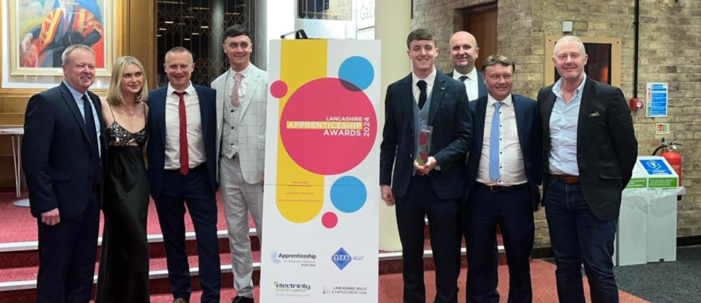H&T Presspart Blackburn at the 2024 Lancashire Apprenticeship Awards