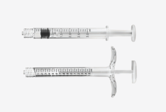 Pre-fillable syringes
